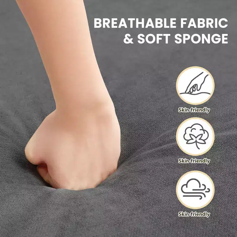 Canapé deux places en tissu respirant doux pour petits espaces