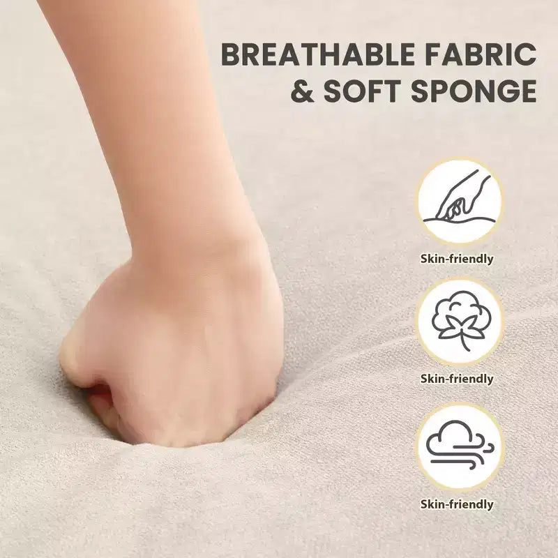 Canapé deux places en tissu respirant doux pour petits espaces