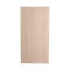 Table basse rectangulaire en bois de manguier de 122 cm, design bûche naturelle
