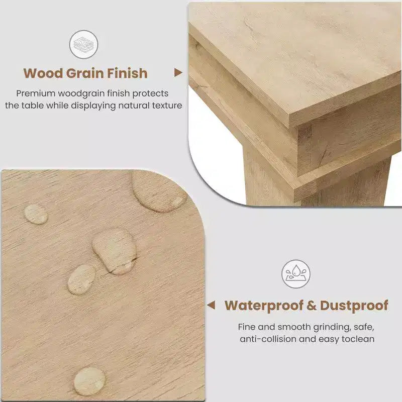 Table à manger de ferme en bois de 180 cm pour 6 à 8 personnes