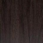 Table de chevet à 2 tiroirs en bois et métal marron/noir avec étagère ouverte