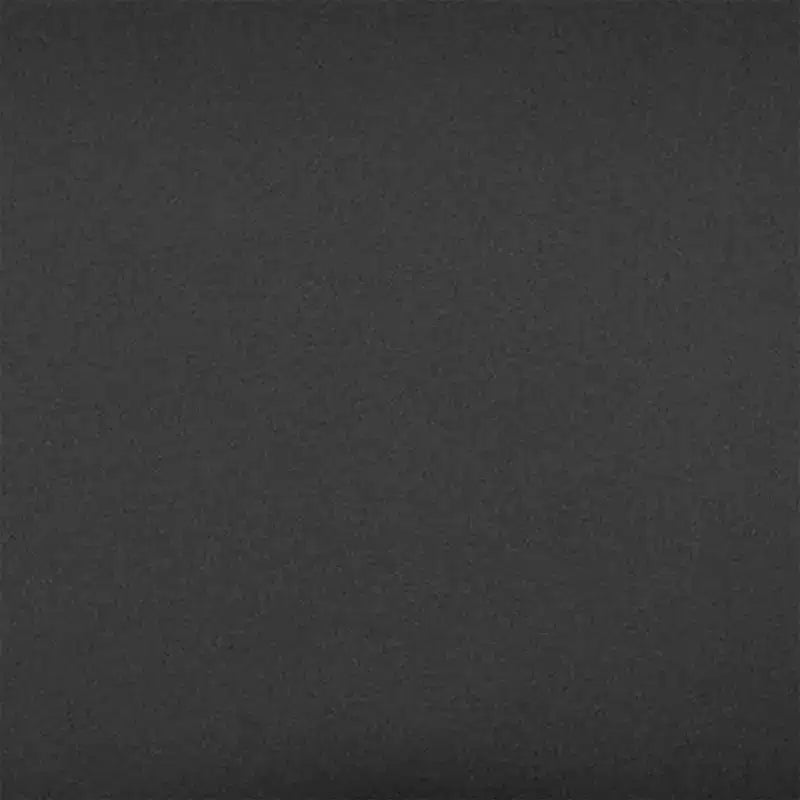 Chaise de conférence en vinyle noir avec clous décoratifs et roulettes