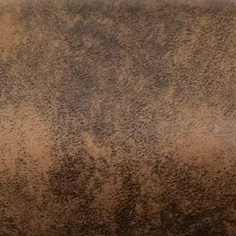 Chaise de conférence en vinyle noir avec clous décoratifs et roulettes