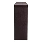Console rectangulaire moderne avec motif géométrique, 122 cm