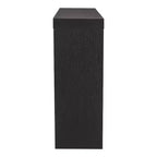 Console rectangulaire moderne avec motif géométrique, 122 cm